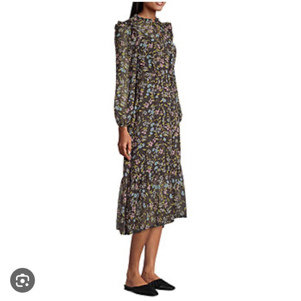 ANA midi floral dress